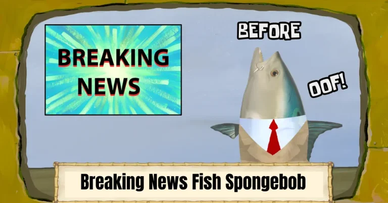 breaking news fish spongebob