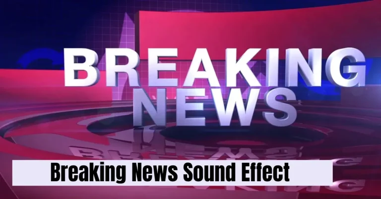 breaking news sound effect
