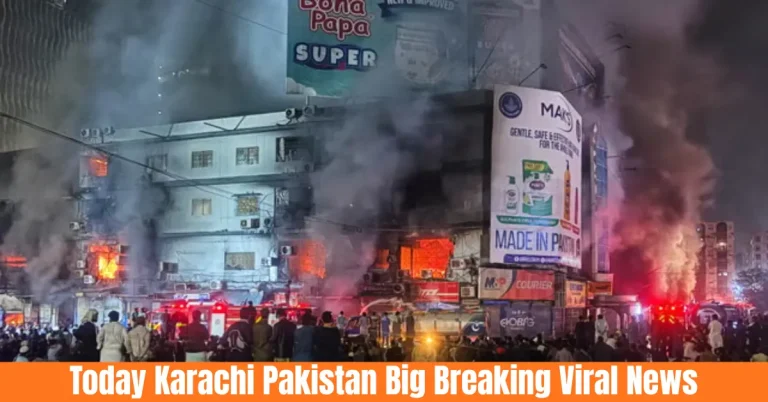 today karachi pakistan big breaking viral news